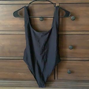 Aerie low back one piece swim suit